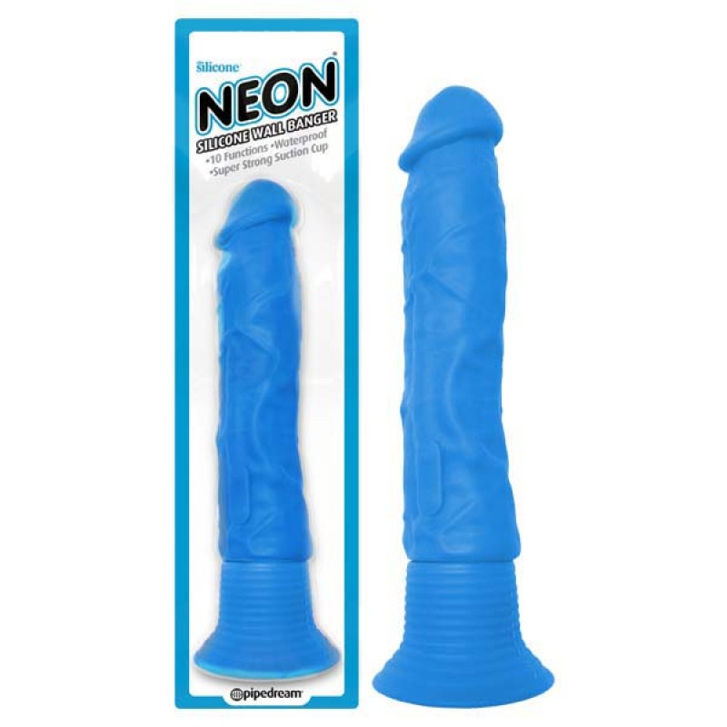 Neon Silicone Wall Banger - Blue